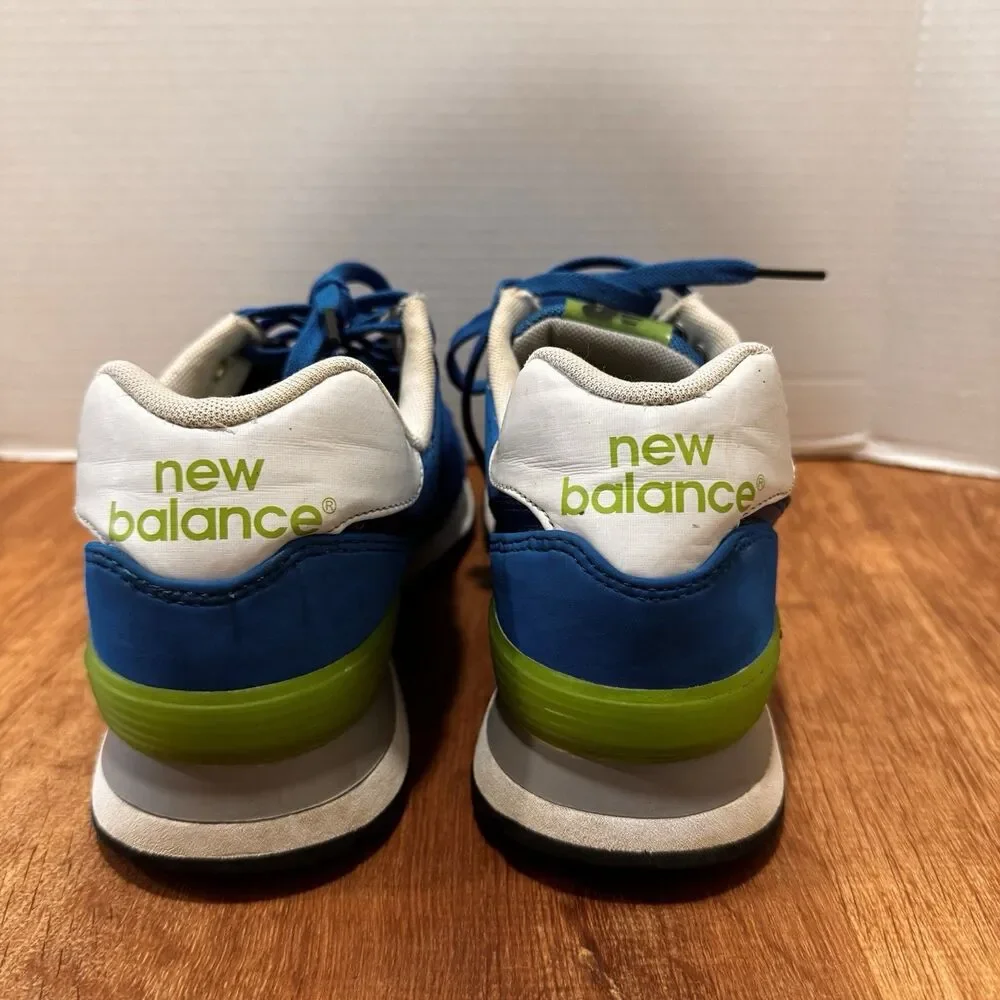 New Balance 574 Shoes Mens Sz 9.5 ML574ACA Paint Chip Sneakers Classic Retro 90s - Picture 5 of 9